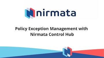 Policy Exception Management