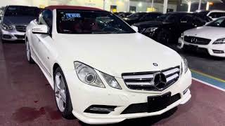 Mercedes-Benz E-350 Cabriolet 2012 12000km driven only