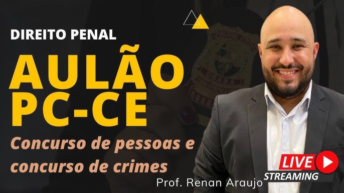 Concurso PMTO - Direito Penal - Prof. Faleiro, Monster Concursos was live., By Monster Concursos