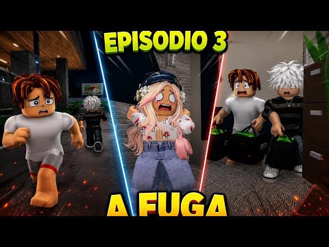 •EU E MEU AMIGO PRECISAMOS ESCAPAR DOS DESUMILDES NO BROOKHAVEN😱 | Ep.3 A Fuga | @Eumesmo