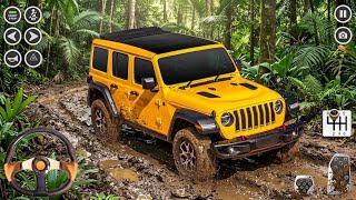 US Offroad 4X4 Jeep Drive Game | Extreme 4X4 SUV Jeep Driving Simulator 3D | Android Gameplay screenshot 1