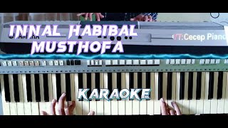Innal Habibal Musthofa | Karaoke Tanpa Vokal | Piano Keyboard |