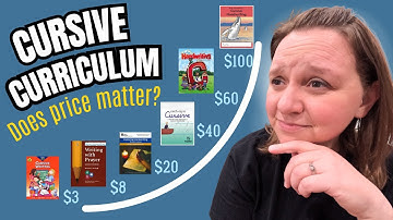 Homeschool Cursive Handwriting Curriculum