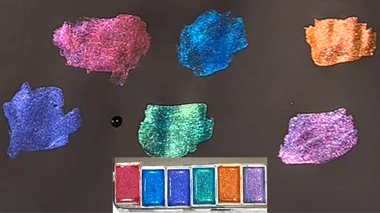 Can you Watercolour with Chameleon Mica Powder? 