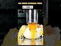 Hydraulic Press vs Eggs 🥚 EXTREME CRUSH!