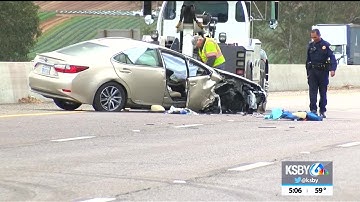 Hwy 101 reopens in Santa Maria following head-on crash