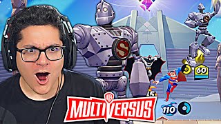 MultiVersus Online - MY FIRST GAMES AS IRON GIANT!