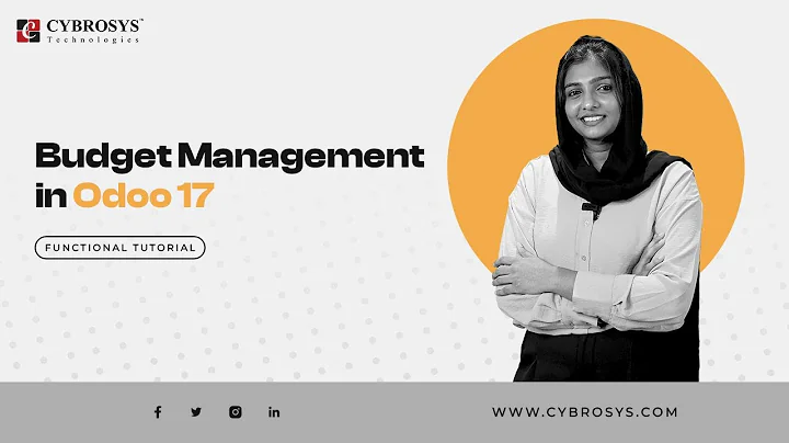 How to Manage Your Company Budget Using Odoo 17 Accounting | Budget Management in Odoo 17 Accounting