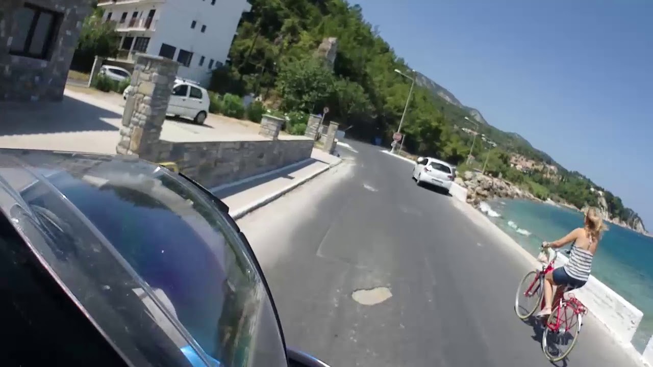 A ride from Kokkari village to Tsamadou beach, Samos.