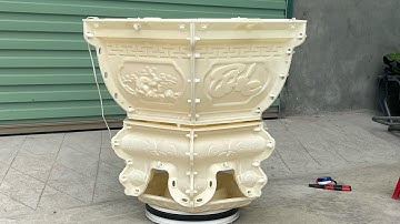 Giới thiệu và báo giá bộ khuôn đúc chậu lục giác 65 đang bầu