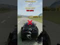 Toyota Supra MK IV vs Giant Pothole at 150 MPH 💥 #beamng #crashtest