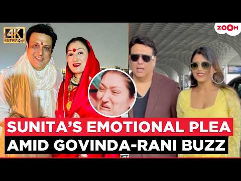 Sunita Ahuja’s Emotional Plea Amid Govinda's link up Rumours; "Mera ghar Toot raha hai ''