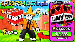Starting Over as NOOB with BEST TNT in +1 TNT Mining! (Roblox)