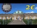 Coin Travel Vlog to Sanssouci Castle 2 Euro Coin Brandenburg 2020