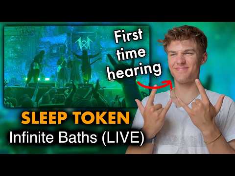Vessel Almost CRIED | Drummer Reacts to SLEEP TOKEN - INFINITE BATHS (live) | First Time Hearing