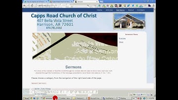 Joomla Website: Add Sermon and Create a New Category