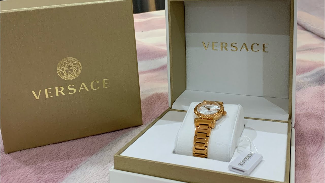 unboxing (versace) watch YouTube