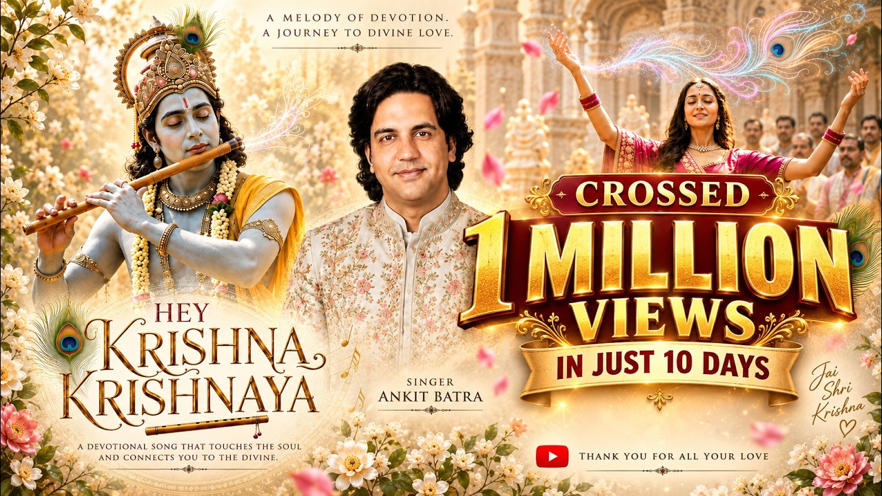 Janmashtami Bhajan | ANKit Batra | 2026 | Hey Krishna Krishnaya Janmashtami Bhajan | ANKit Batra | 2026 | Hey Krishna Krishnaya
