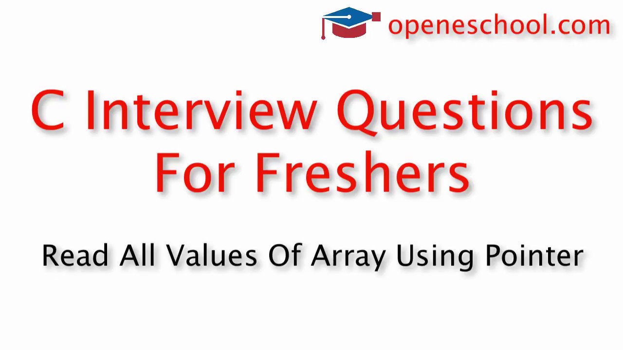 C interview questions