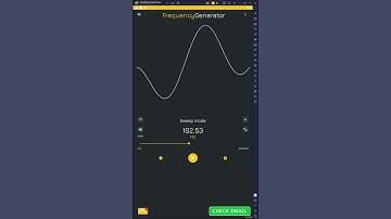 Frequency Generator (Android) 800Hz to 20Hz Sweep
