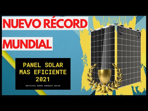 Video: ¿Cuál es el panel solar más eficiente del mercado hoy en día?