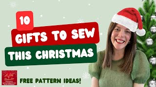 My Tried and True patterns to sew this Christmas. #AGTN24 A Gift to November Challenge