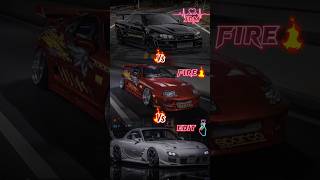 Mk4 Supra Vs Skyline R34 Vs Mazda Rx7 | 4K Edit