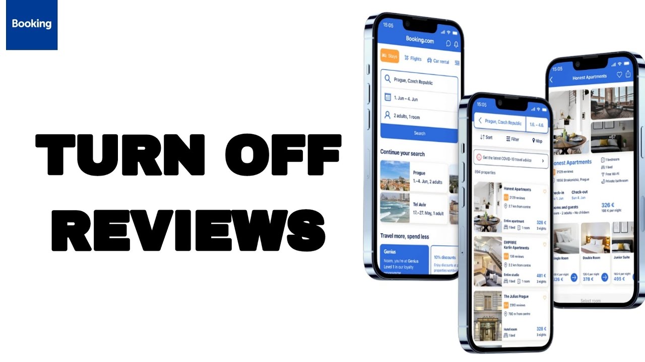 How To Turn Off Reviews On Booking.com App - YouTube