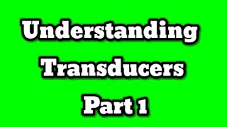 Understanding Transducers