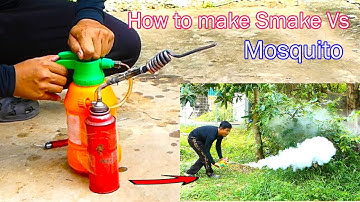Zelfgemaakte superkrachtige rookmachine | Zelfgemaakte rookmachine | Rookmachine tegen muggen