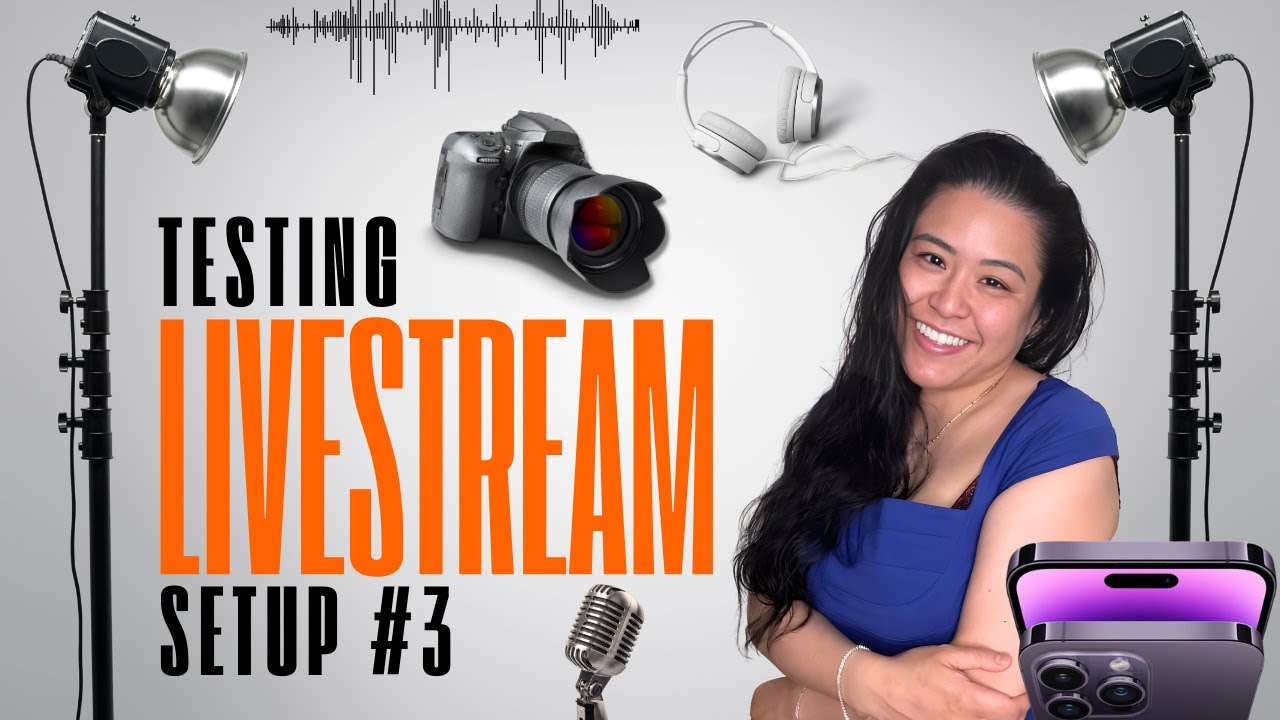 [LIVESTREAM TEST 3] Testing Livestream Setup With 2 Cameras, 1 Mic ...