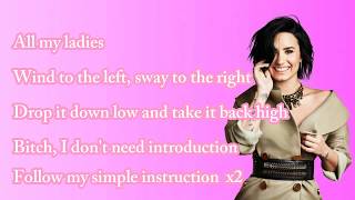 Jax jones- instruction ft Demi Lovato Lyrics