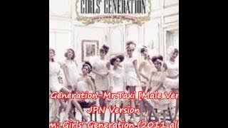 Girls' Generation ~ Mr Taxi JPN Ver [Male Version]