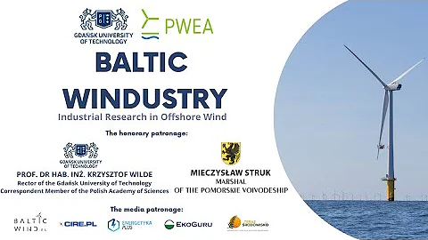 Conference BALTIC WINDUSTRY - Industrial research in offshore wind energy