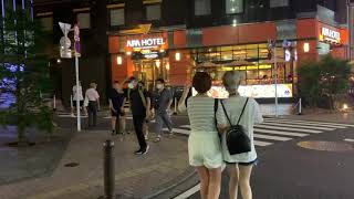 Stay at an APA Hotel and Night Walk around Kabukicho in Shinjyuku