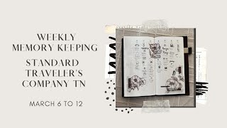 Memory keeping | Traveler's Notebook Standard | Take a Note | Vertical Weekly