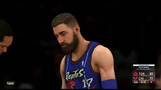 Nba 2k20 all time toronto raptors 1-1 vs chicago bulls 2-0 quarter 3
part 2