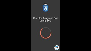 How to create circular progress bar in HTML CSS only | Geekboots