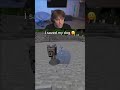 I had to save my dog fast #minecraft #shorts #rescue