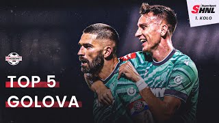 TOP 5 GOLOVA - 1. kolo SuperSport HNL (2023./24.)