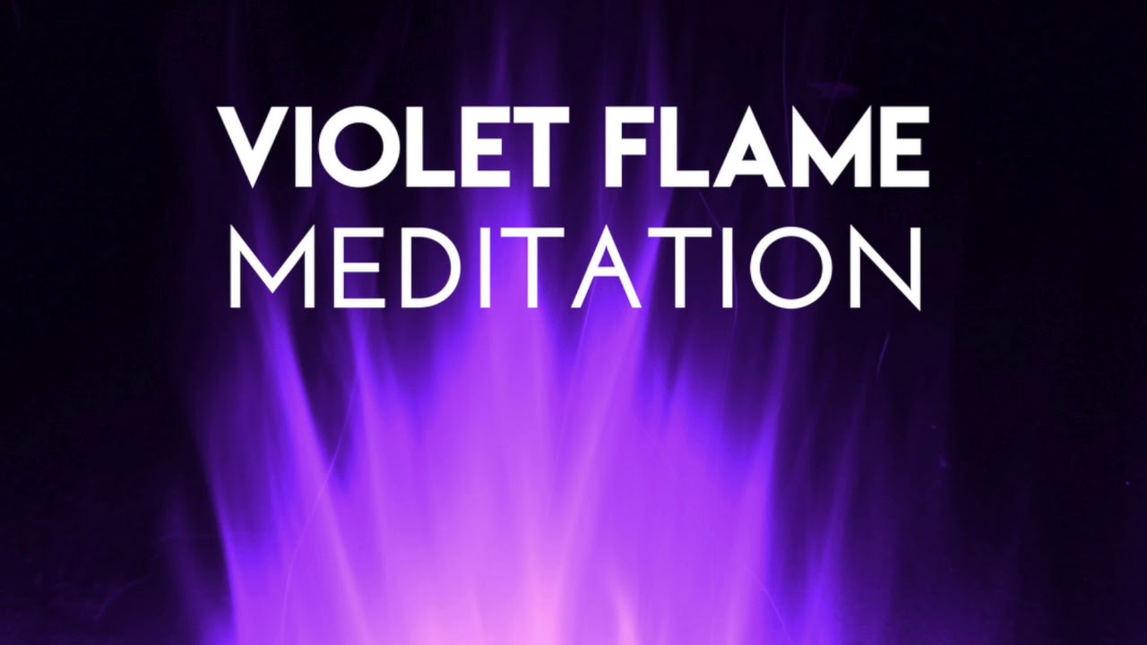Violet Flame Cleansing Meditation YouTube
