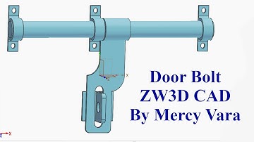 DoorBolt (ZW3D CAD)