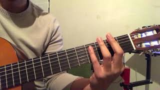 Video thumbnail of "Kunci Gitar F#m7 - BENTUK KUNCI GITAR"