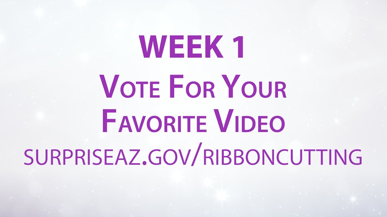 Virtual Ribbon Cutting Trivia | Surprise Economic Development | Week 1