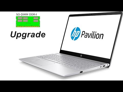 Добавляем оперативную память HP Pavilion - 15-ck020tx