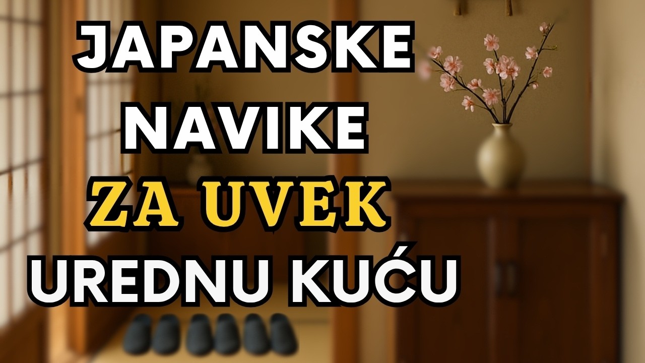 10 Japanskih navika koje čine vaš dom čistim i urednim