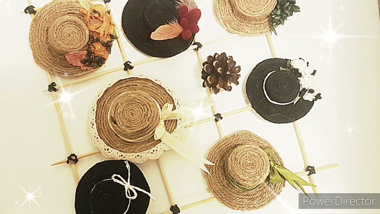 comment faire de petits chapeaux