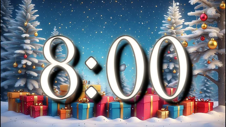 8 Minute Christmas Timer With Holiday Music