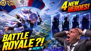 Battle Royale in MOBA?! 😱 New Heroes Look INSANE!🔥 | Honor of Kings Update