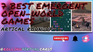 The 7 Best Open-World Games With Emergent Gameplay